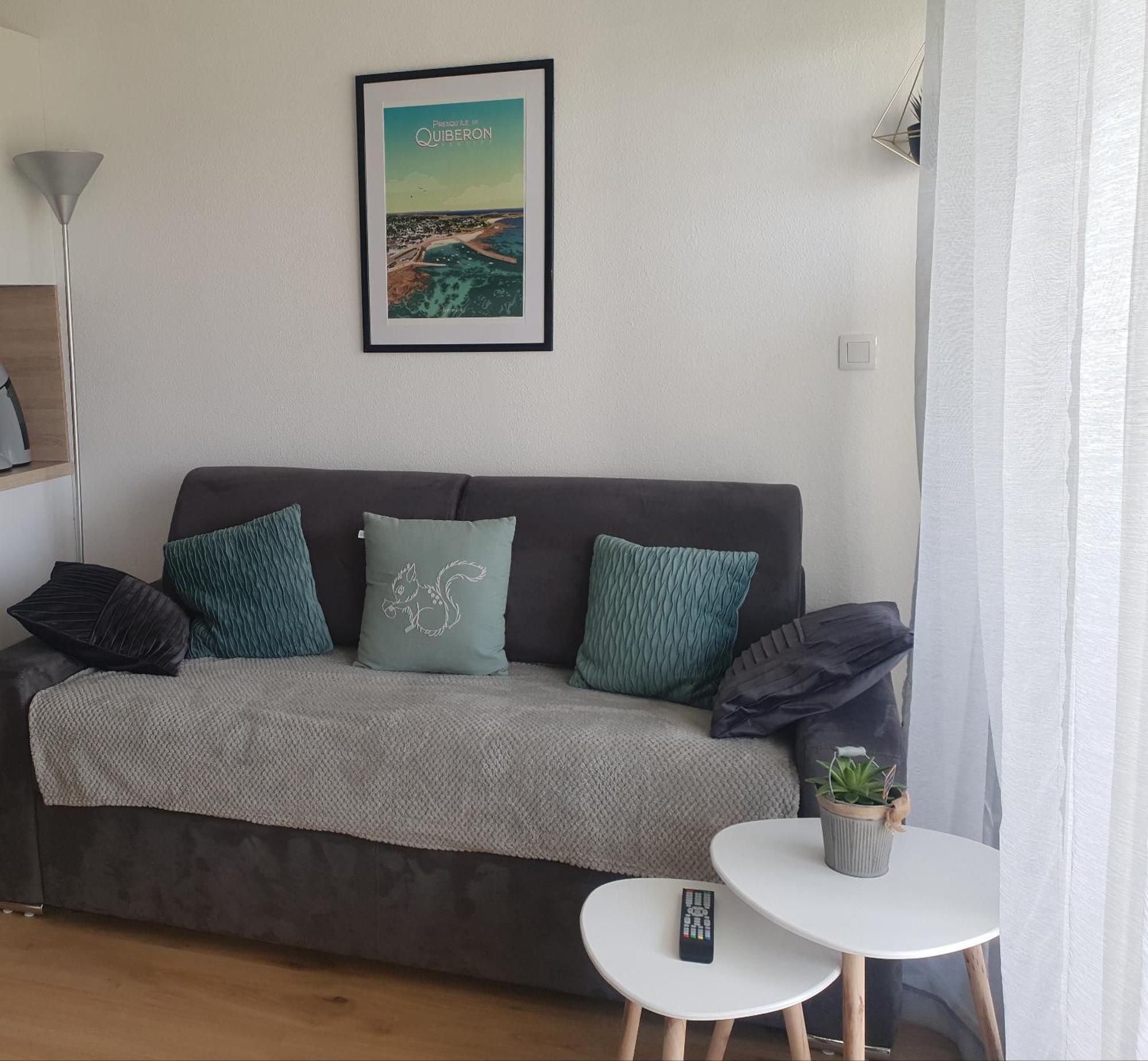 Appartement Cocon A Quiberon Dans Residence Calme, Plages Et Centre Ville A Pied Ou A Velo Pour 2 A 4 Personnes Екстериор снимка