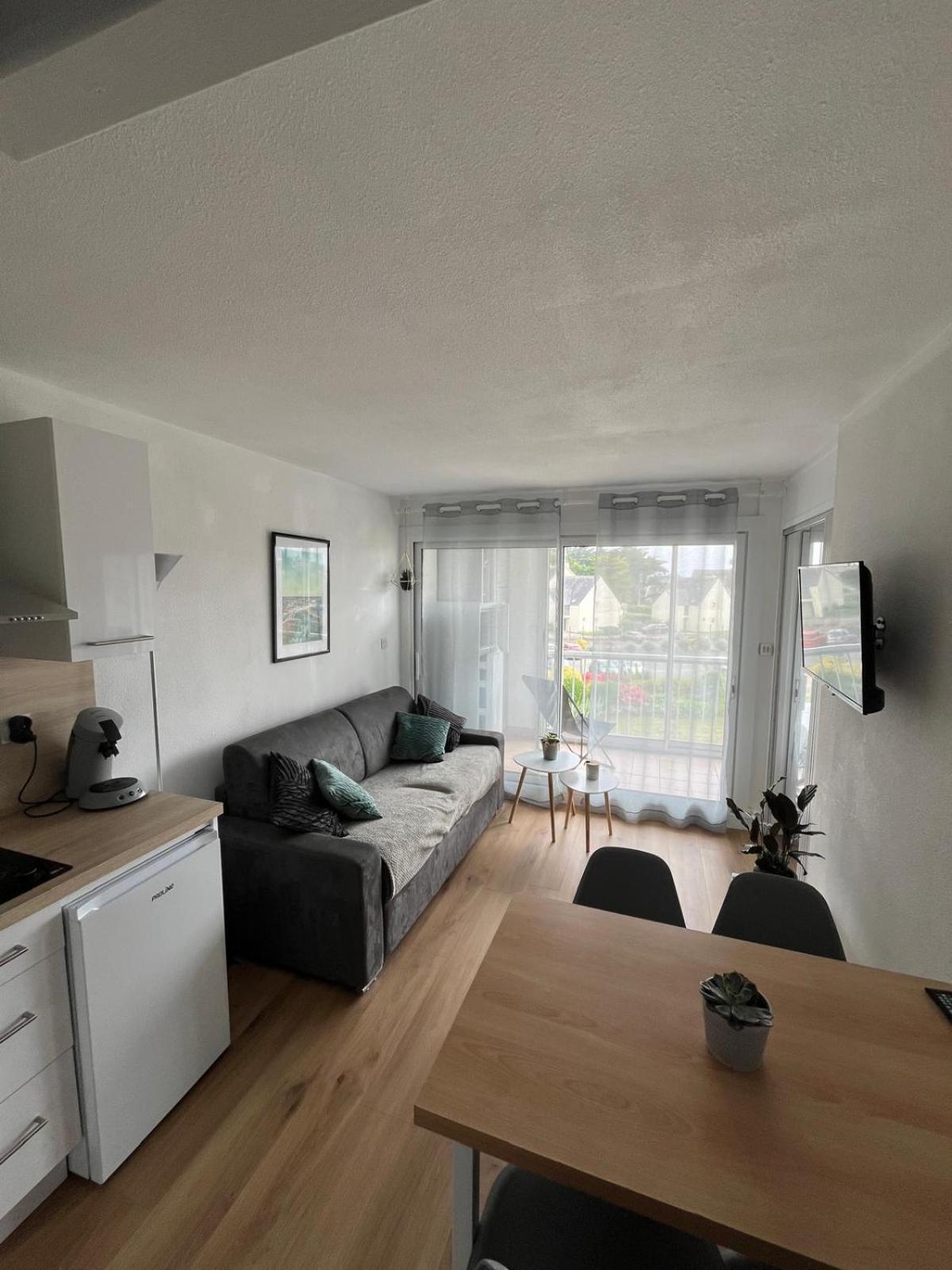 Appartement Cocon A Quiberon Dans Residence Calme, Plages Et Centre Ville A Pied Ou A Velo Pour 2 A 4 Personnes Екстериор снимка